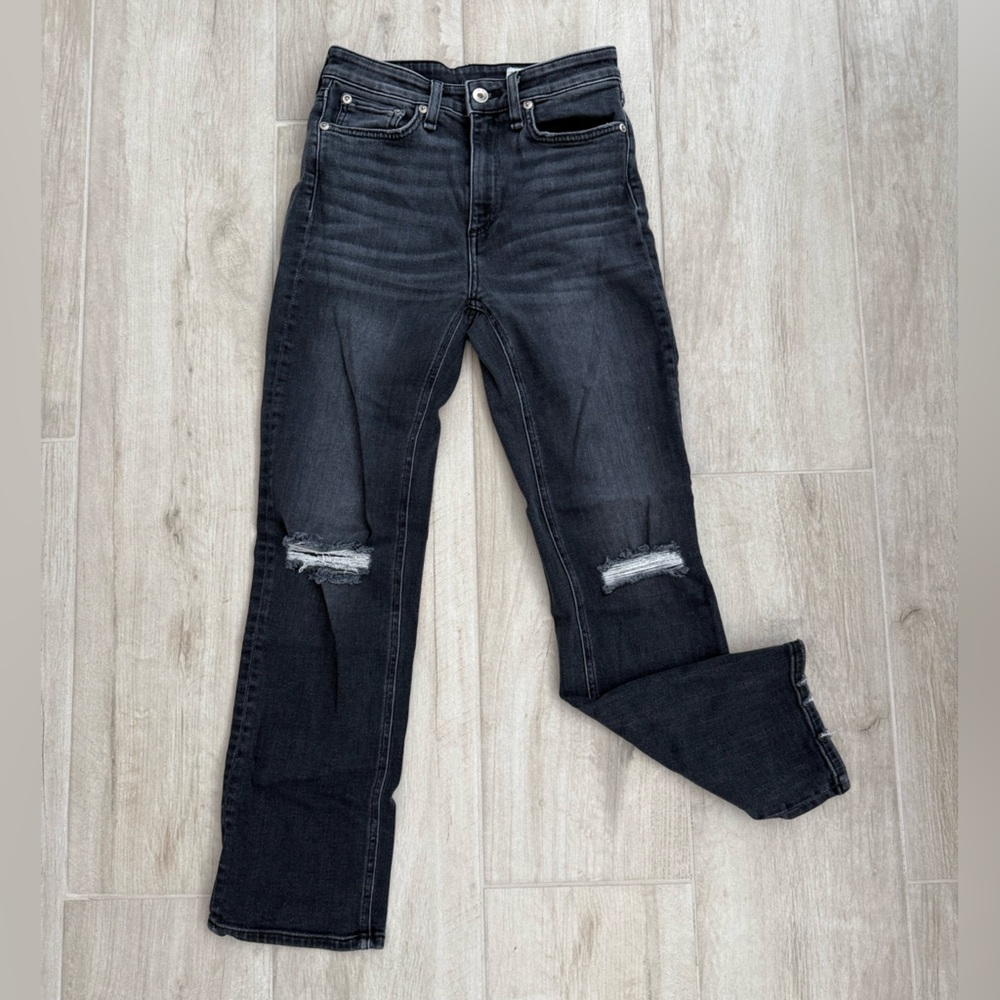 Rag & Bone Faded Black Denim